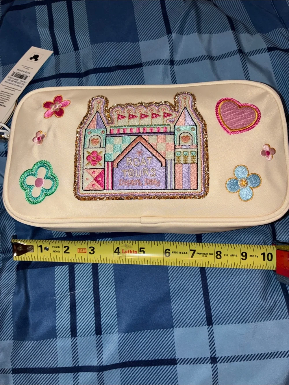 NWT Disney Parks X Stoney Clover Lane it’s a small world bag